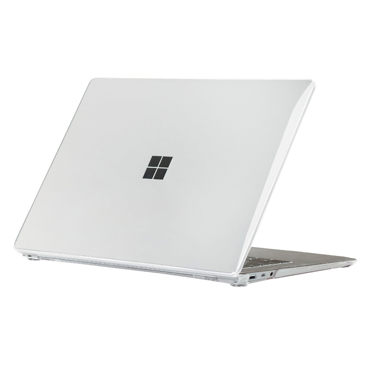 For-Microsoft-Surface-Laptop-2/3/4/5-13.5-Cloth-1769/1867/1958/1950-ENKAY-Hat-Prince-Shockproof-Crystal-Hard-Case(Transparent)