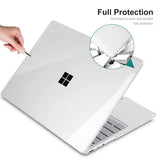 For-Microsoft-Surface-Laptop-2/3/4/5-13.5-Cloth-1769/1867/1958/1950-ENKAY-Hat-Prince-Shockproof-Crystal-Hard-Case(Transparent)