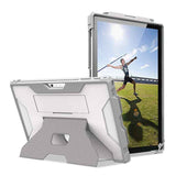 For-MicroSoft-Surface-Pro-4-/-5-/-6-/-7-Armor-Kickstand-Shockproof-Tablet-Case(Grey-White)