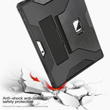 For-MicroSoft-Surface-Pro-4-/-5-/-6-/-7-Armor-Kickstand-Shockproof-Tablet-Case(Grey-White)