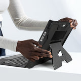 For-MicroSoft-Surface-Pro-4-/-5-/-6-/-7-Armor-Kickstand-Shockproof-Tablet-Case(Grey-White)