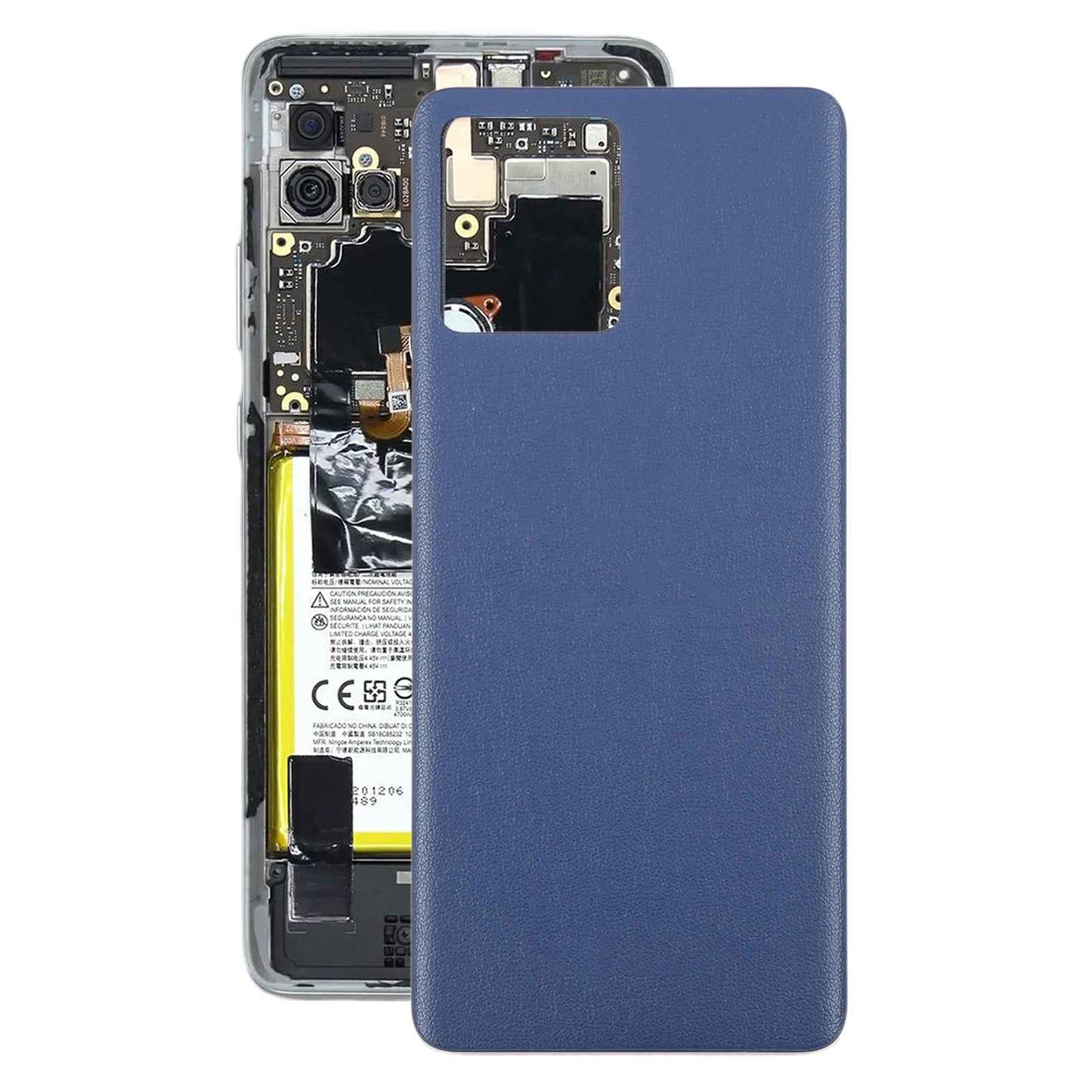 For-Motorola-Edge-30-Fusion-Original-Battery-Back-Cover(Blue)