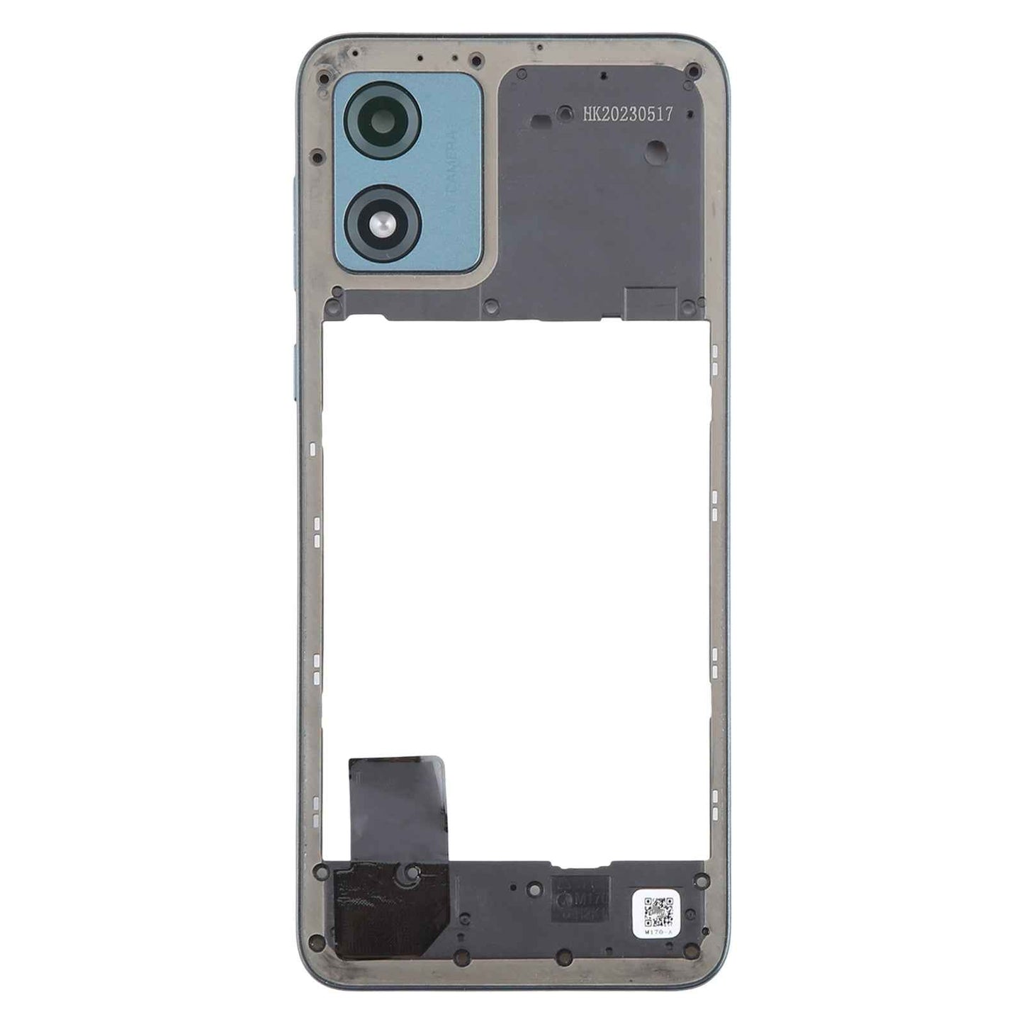 For-Motorola-Moto-E13-Original-Middle-Frame-Bezel-Plate-(Green)