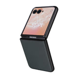 For-Motorola-Moto-Razr-50-Ultra-PU-Leather-PC-Phone-Case(Green)