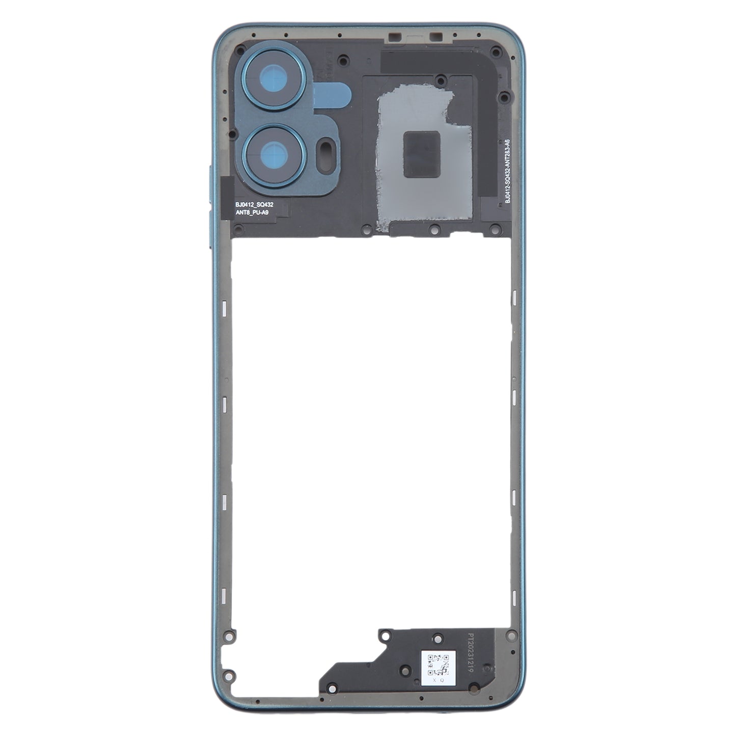 For-Motorola-Moto-G34-Original-Middle-Frame-Bezel-Plate-(Green)