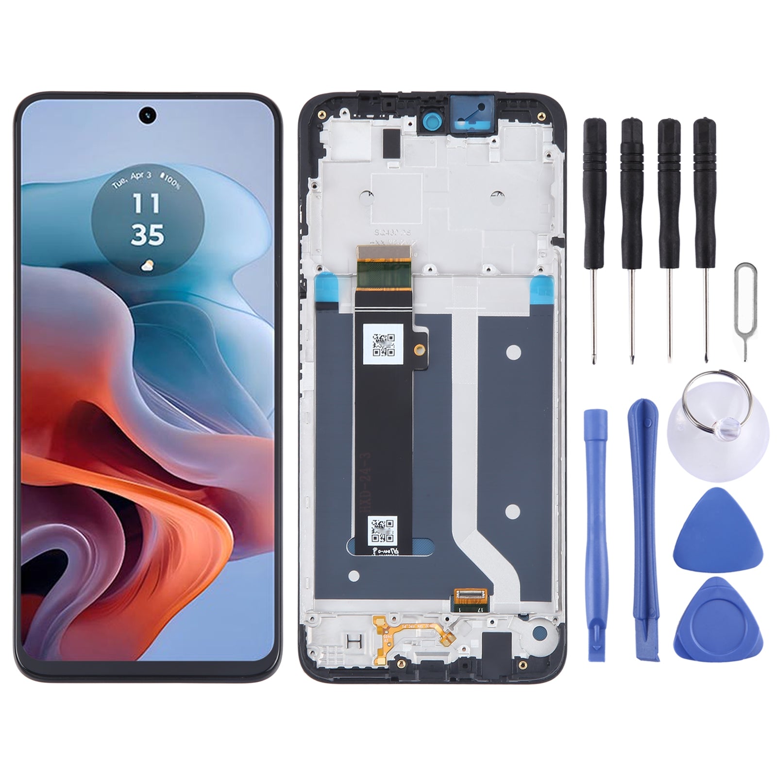 For-Motorola-Moto-G34-OEM-LCD-Screen-Digitizer-Full-Assembly-with-Frame