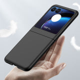 For-Motorola-Razr-40-Ultra-/-Razr-2023-Skin-Feel-PC-Phone-Case(Black)