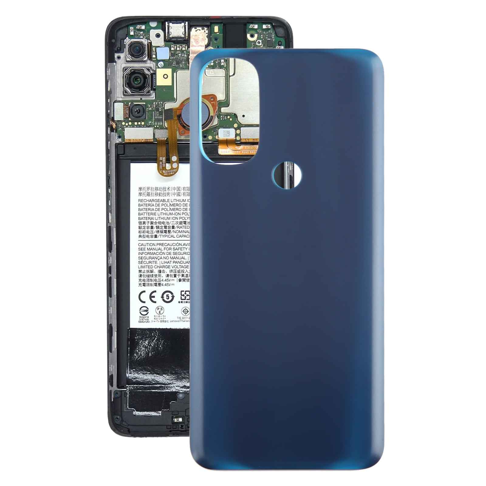 For Motorola Moto G71 5G Original Battery Back Cover (Green)
