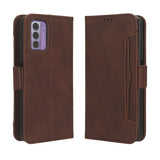 For-Nokia-G42-5G-Skin-Feel-Calf-Texture-Card-Slots-Leather-Phone-Case(Brown)