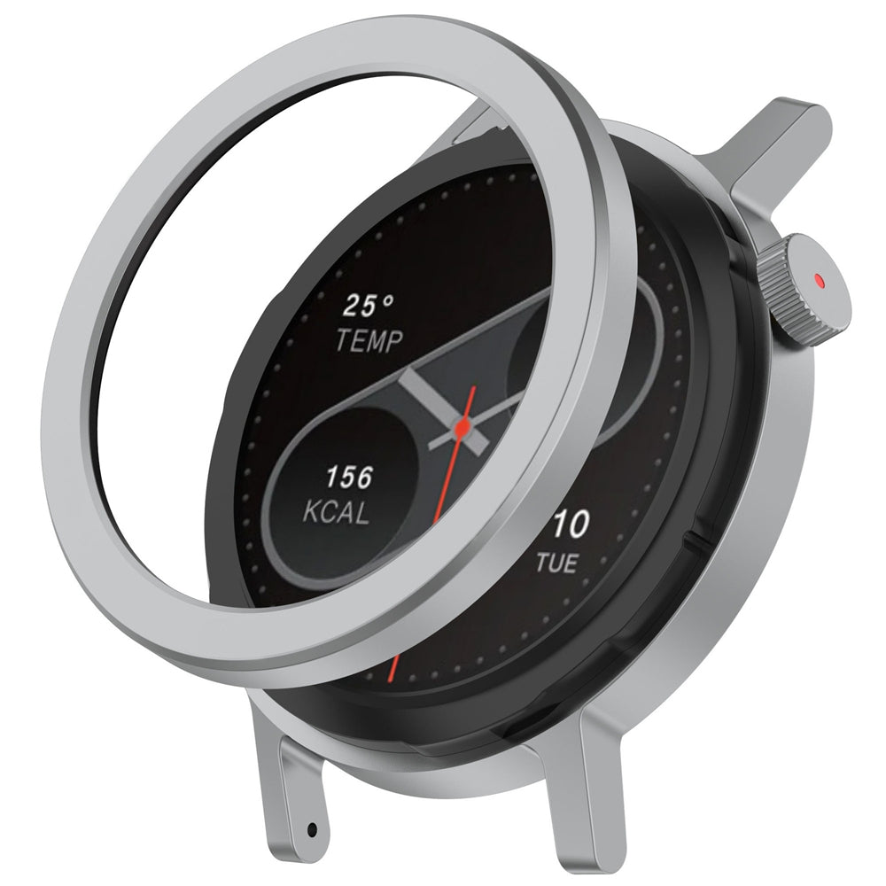 For-Nothing-CMF-Watch-Pro-2-Smart-Watch-Metal-Bezel-Ring-Frame-Without-Words-Version(Silver)