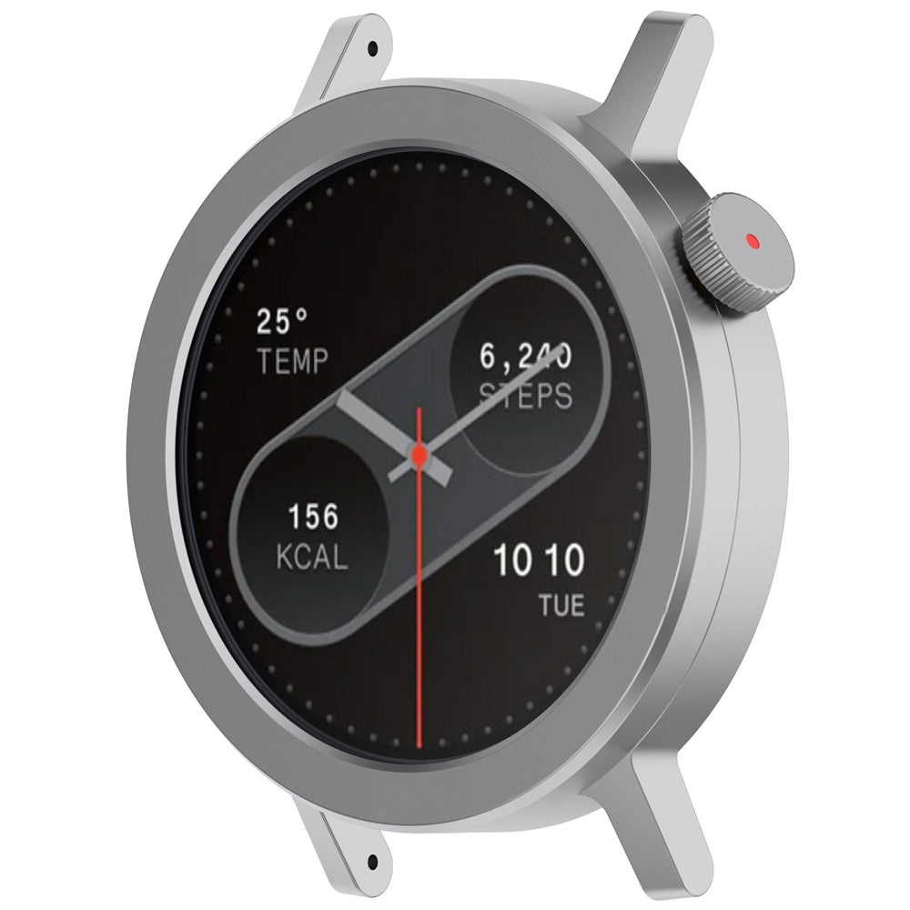 For-Nothing-CMF-Watch-Pro-2-Smart-Watch-Metal-Bezel-Ring-Frame-Without-Words-Version(Silver)