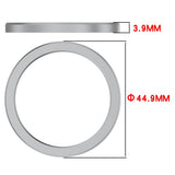 For-Nothing-CMF-Watch-Pro-2-Smart-Watch-Metal-Bezel-Ring-Frame-Without-Words-Version(Silver)