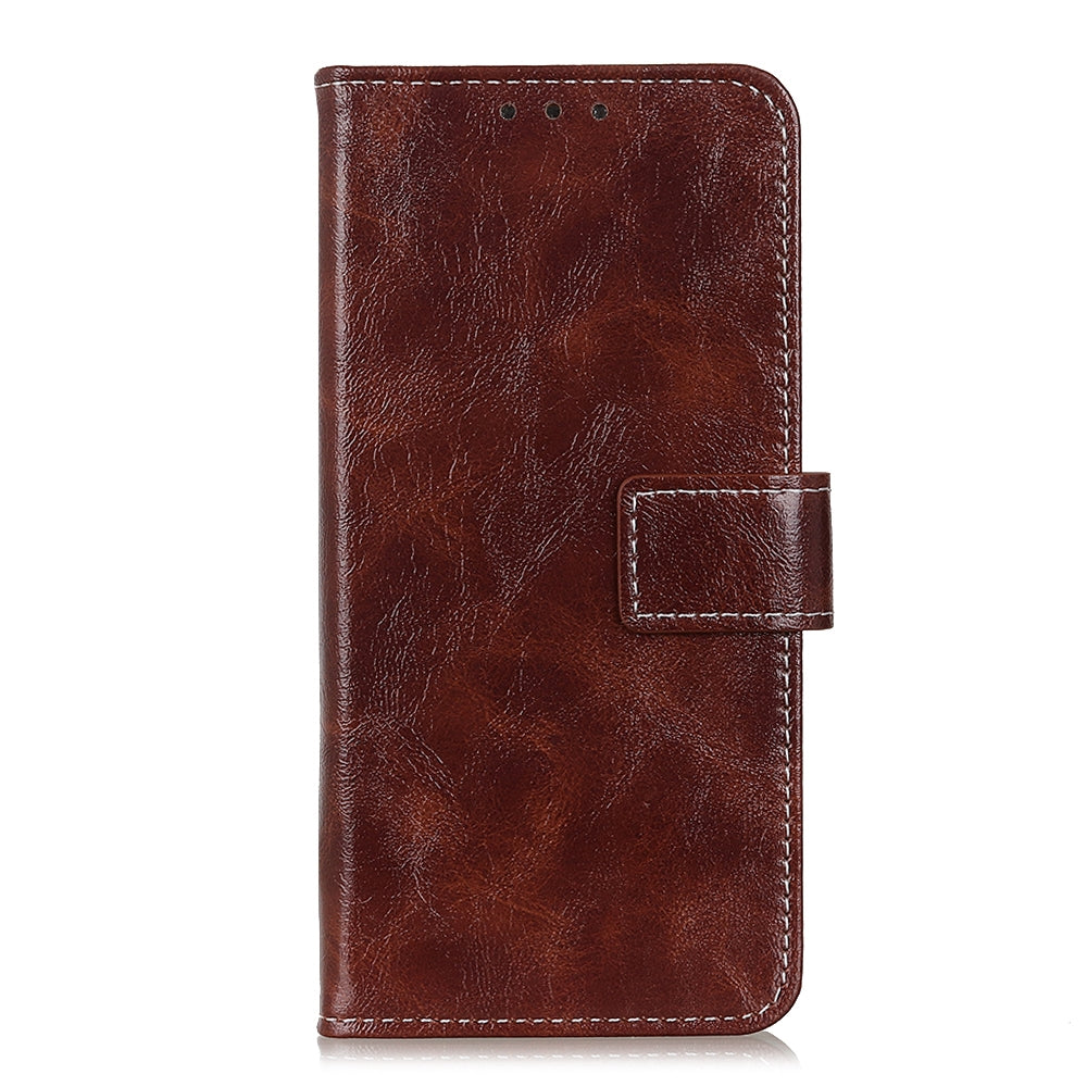 For-OnePlus-11-5G-Retro-Crazy-Horse-Texture-Leather-Phone-Case(Brown)