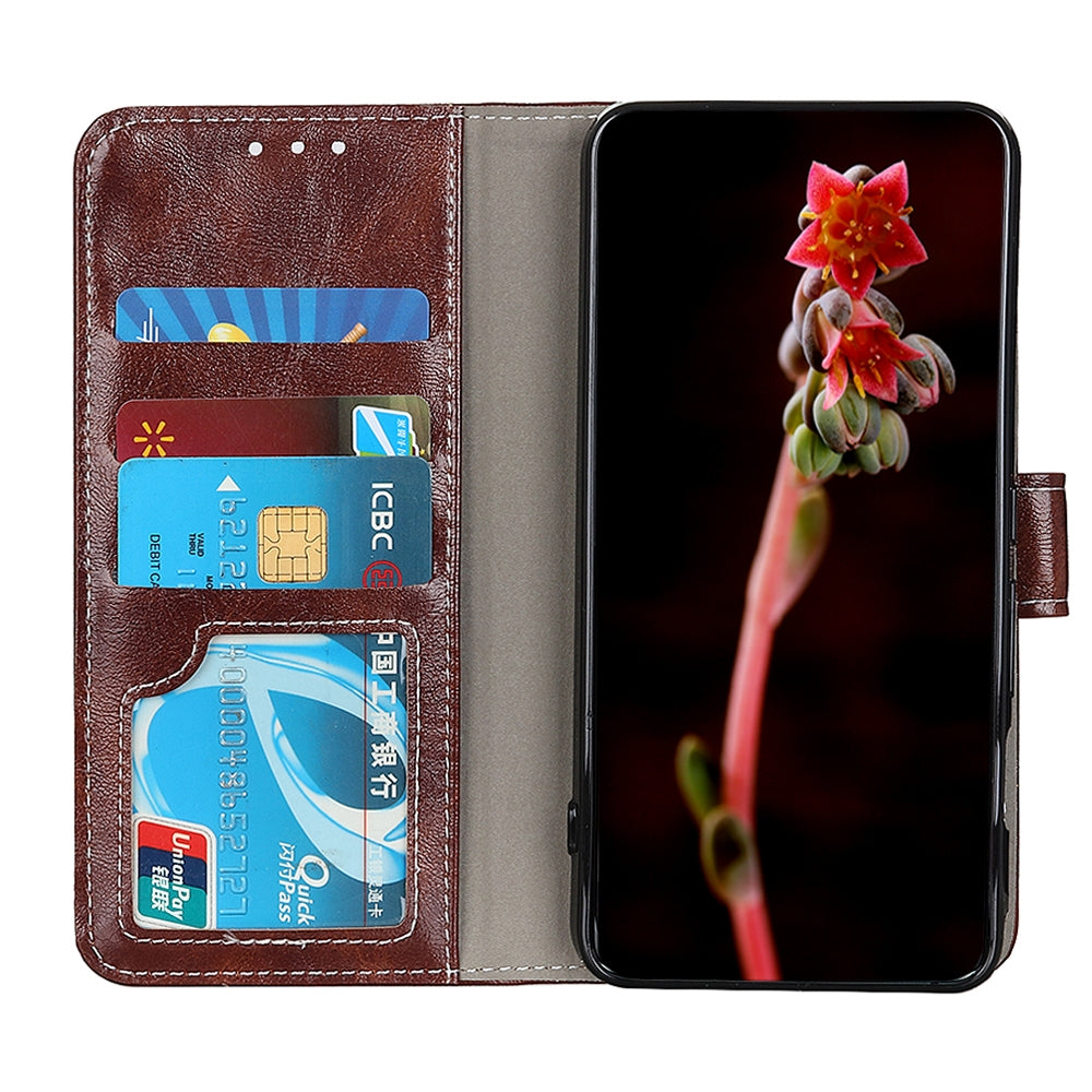 For-OnePlus-11-5G-Retro-Crazy-Horse-Texture-Leather-Phone-Case(Brown)