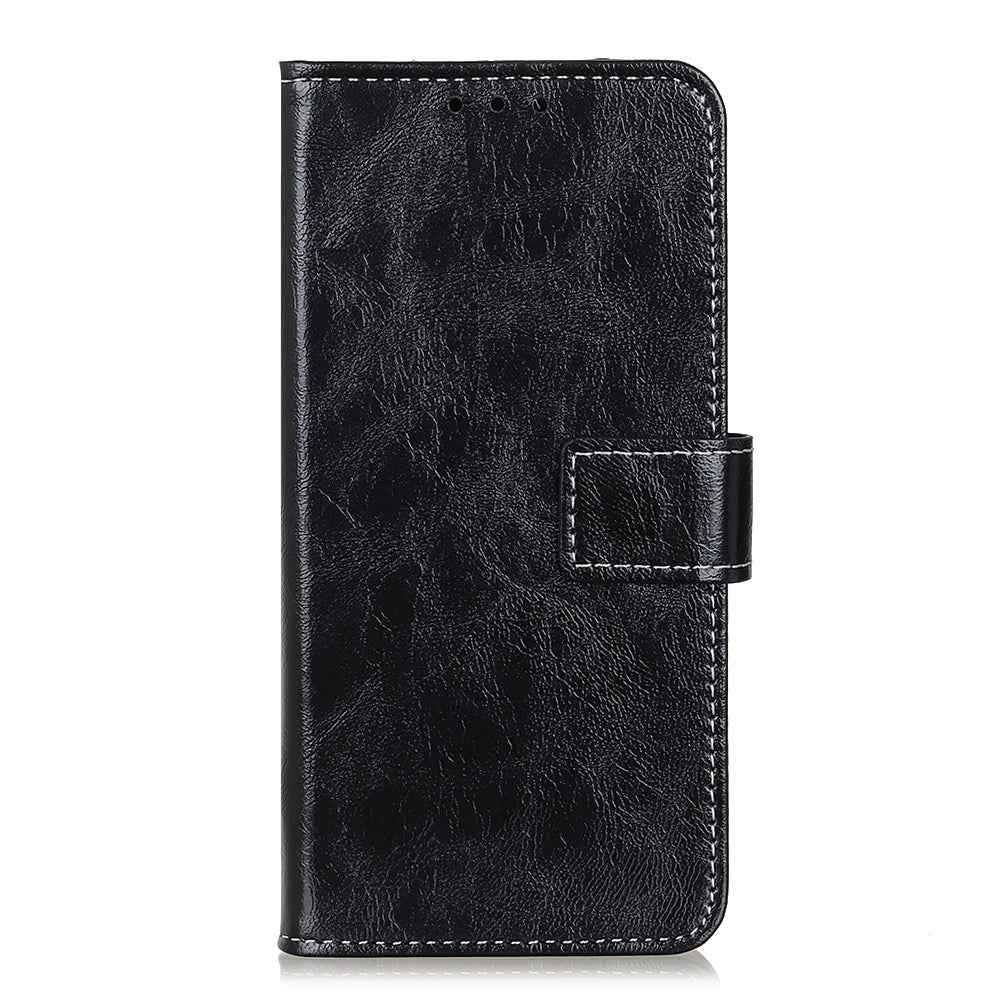 For-OnePlus-11-5G-Retro-Crazy-Horse-Texture-Leather-Phone-Case(Black)