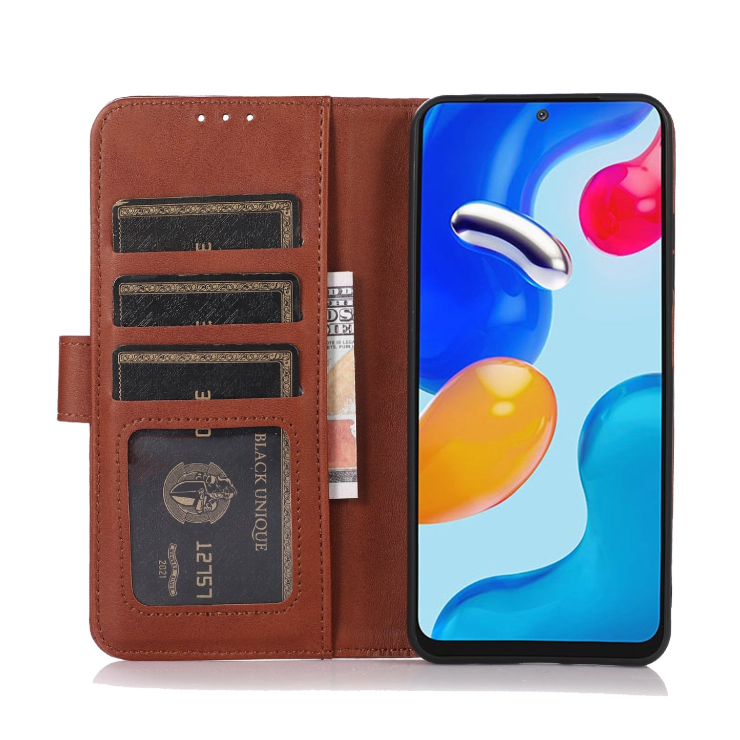 For-OnePlus-11-5G-Cow-Texture-Flip-Leather-Phone-Case(Brown)