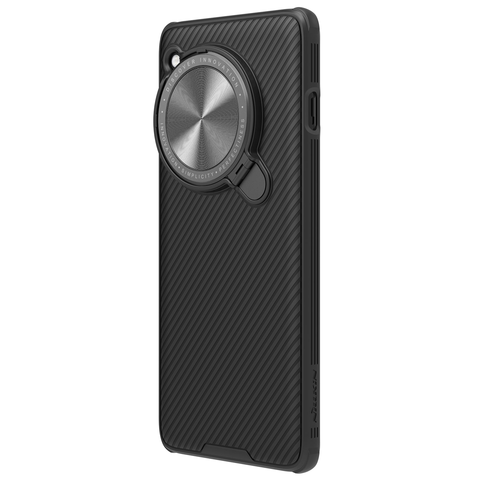 For-OnePlus-12-NILLKIN-CamShield-Prop-MagSafe-Magnetic-PC-Phone-Case(Black)