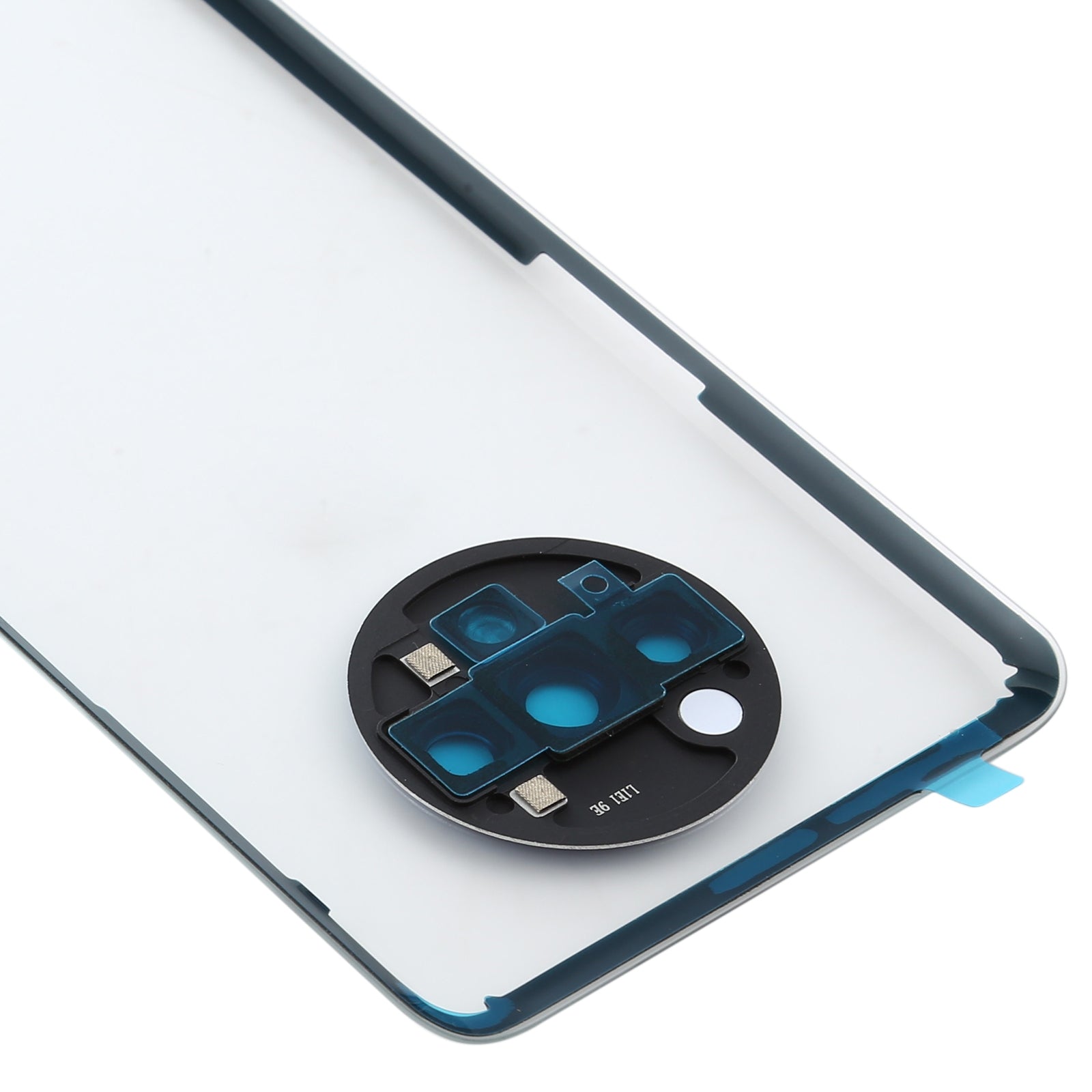 For-OnePlus-7T-Battery-Back-Cover-with-Camera-Lens-Frame-(Transparent)