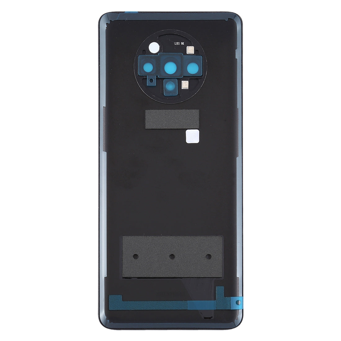 For-OnePlus-7T-Original-Battery-Back-Cover-with-Camera-Lens-Frame-(Silver)