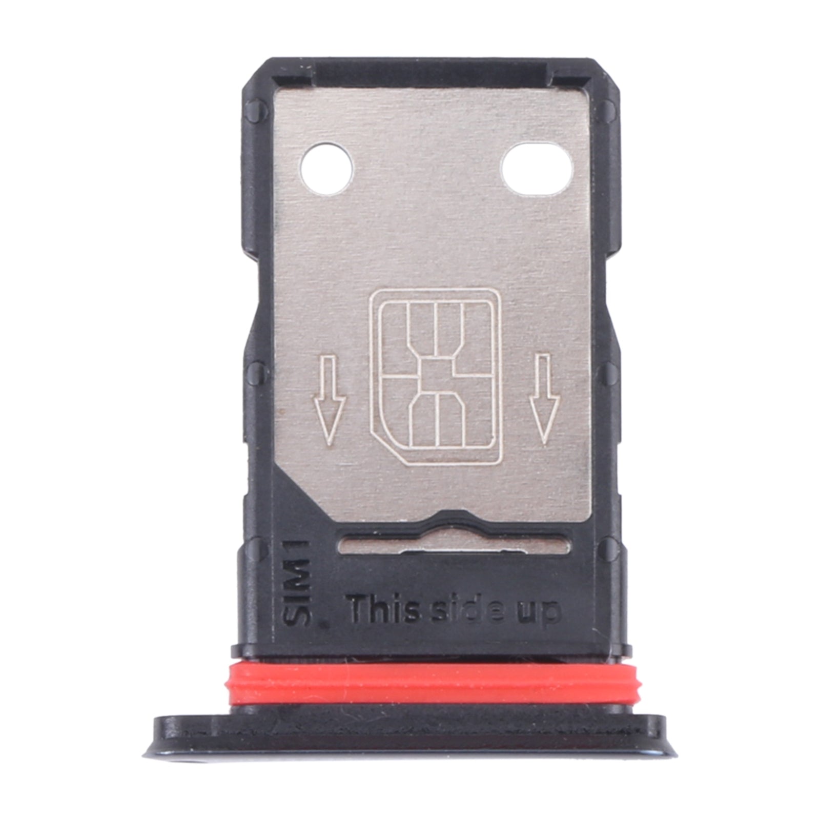 For-OnePlus-Nord-SIM-Card-Tray-+-SIM-Card-Tray-(Grey)