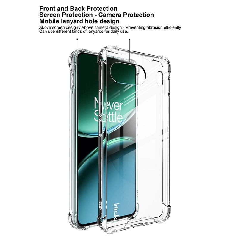 For-OnePlus-Nord-4-IMAK-Space-Shield-PC-+-TPU-Airbag-Shockproof-Phone-Case(Transparent)