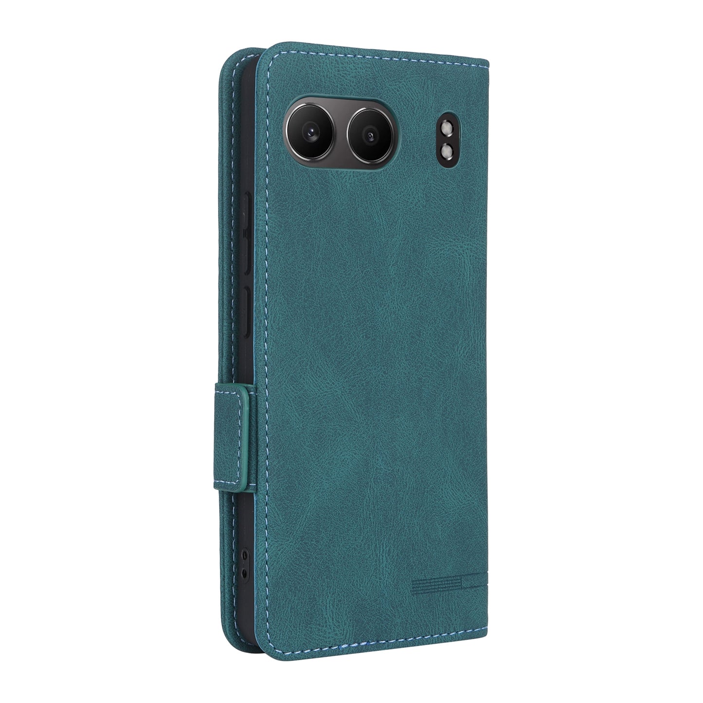 For-OnePlus-Nord-4-Magnetic-Clasp-Leather-Phone-Case(Green)