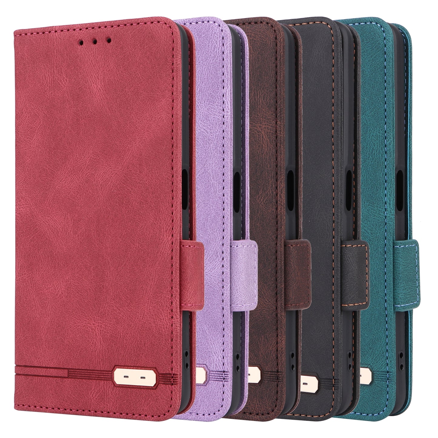 For-OnePlus-Nord-4-Magnetic-Clasp-Leather-Phone-Case(Green)