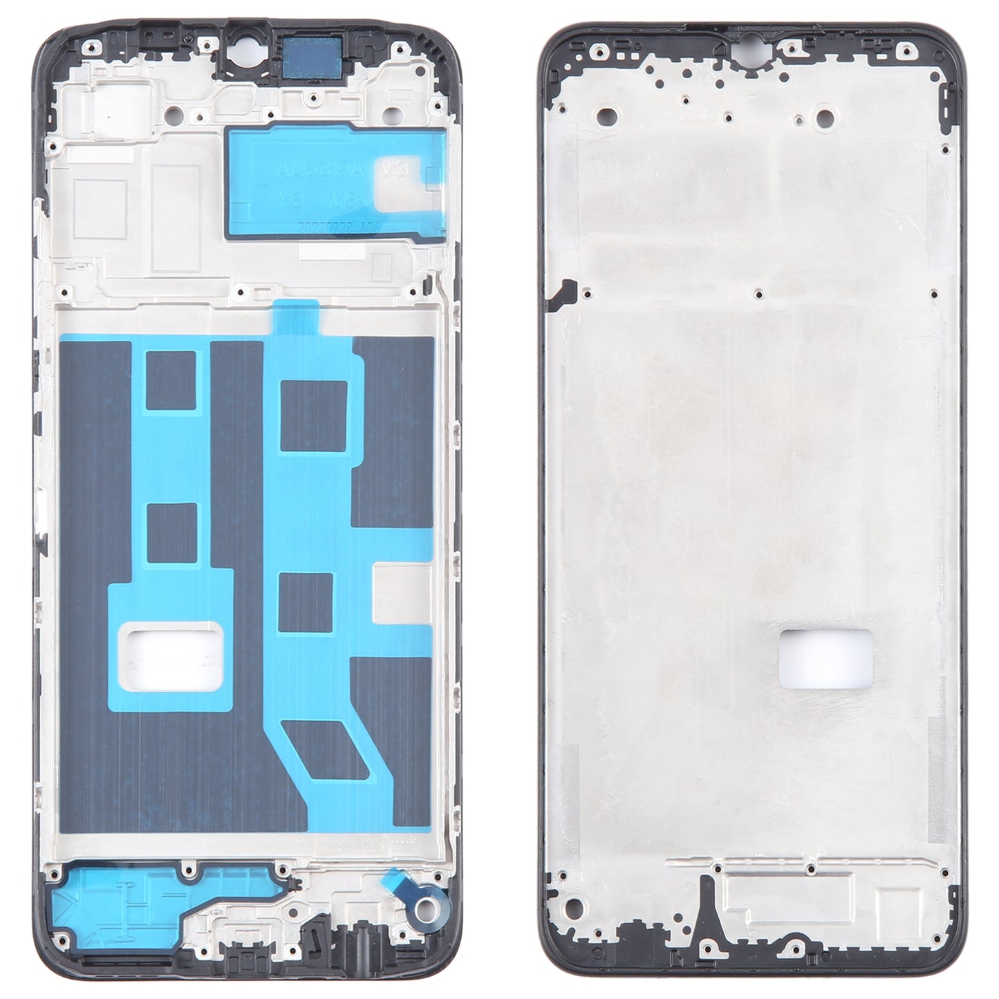 For-OPPO-A17-Original-Front-Housing-LCD-Frame-Bezel-Plate