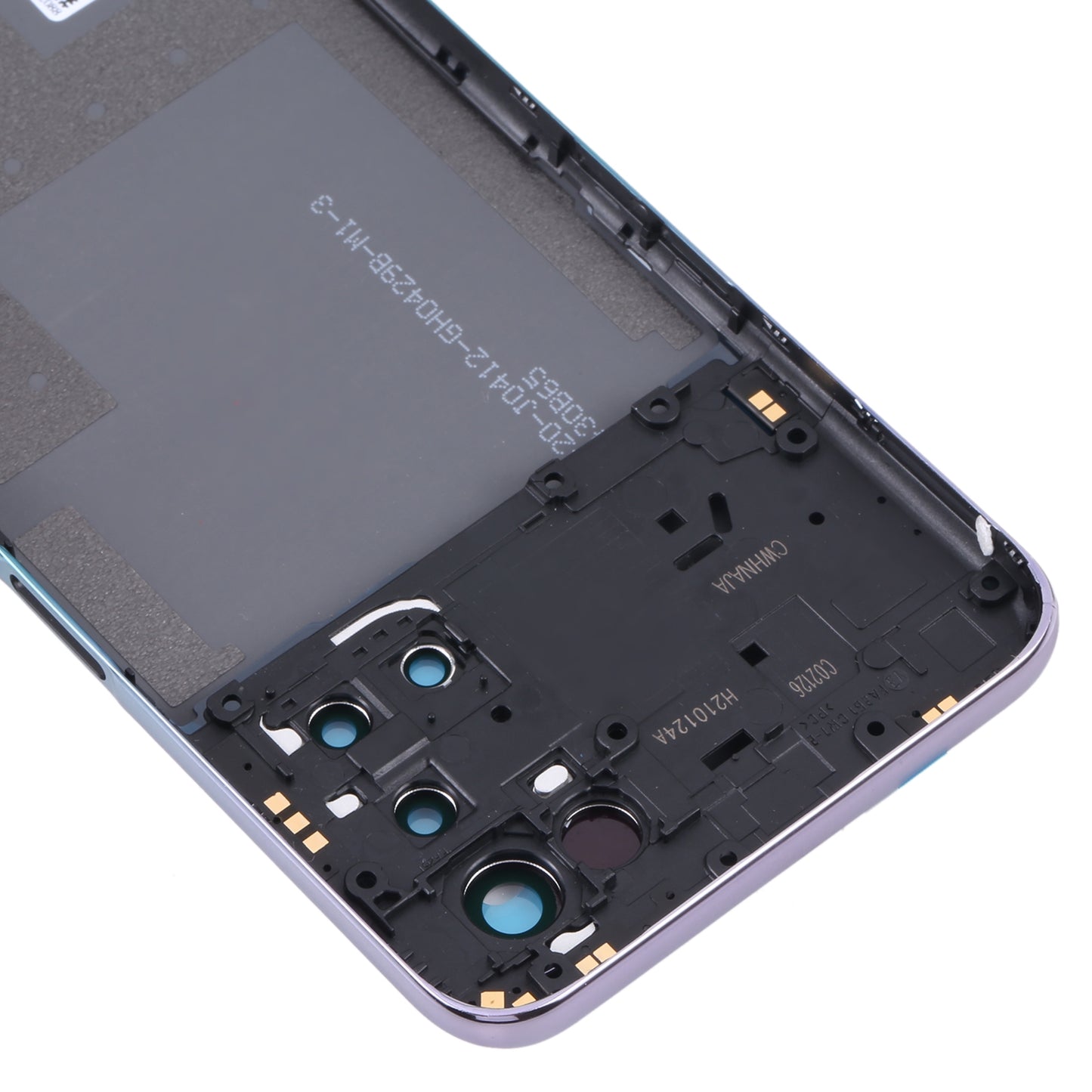 For-OPPO-A93-5G-Battery-Back-Cover-with-Middle-Frame(Blue)