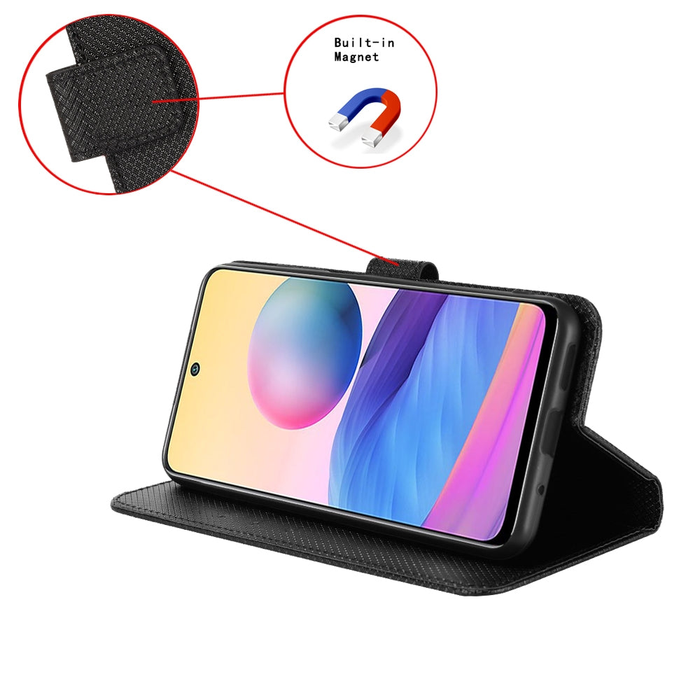 For-OPPO-F27-Pro-5G-/-F27-Pro+-5G-Diamond-Texture-Leather-Phone-Case(Black)