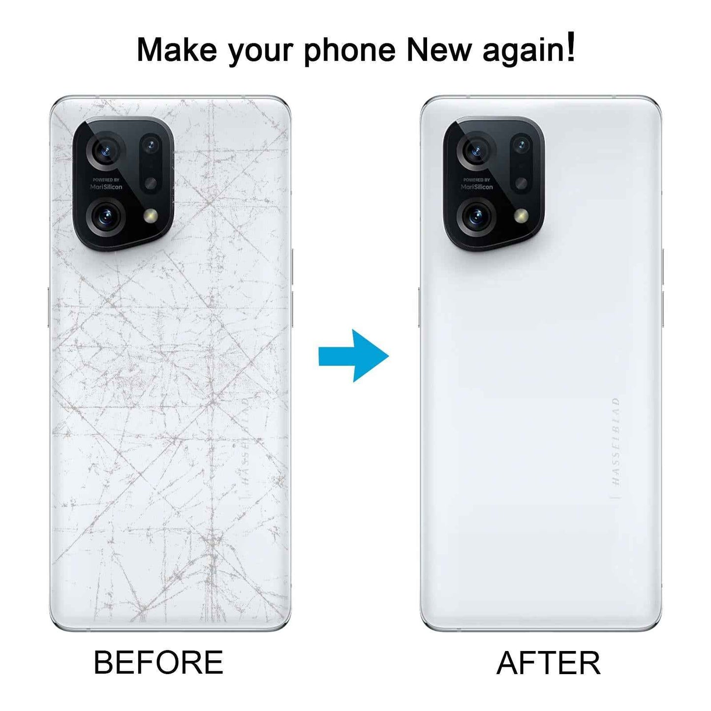 For-OPPO-Find-X5-OEM-Battery-Back-Cover(White)