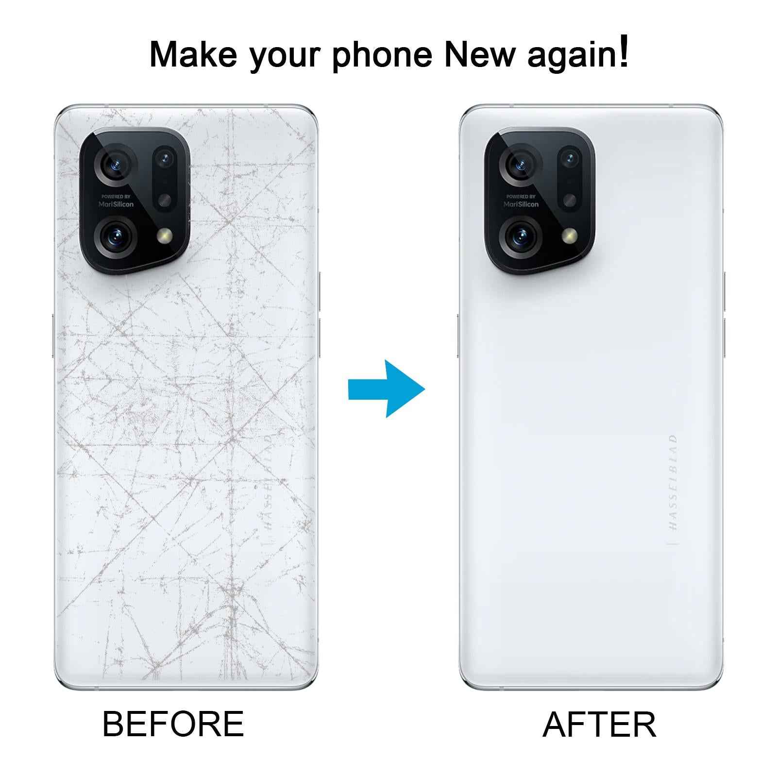 For-OPPO-Find-X5-OEM-Battery-Back-Cover(White)
