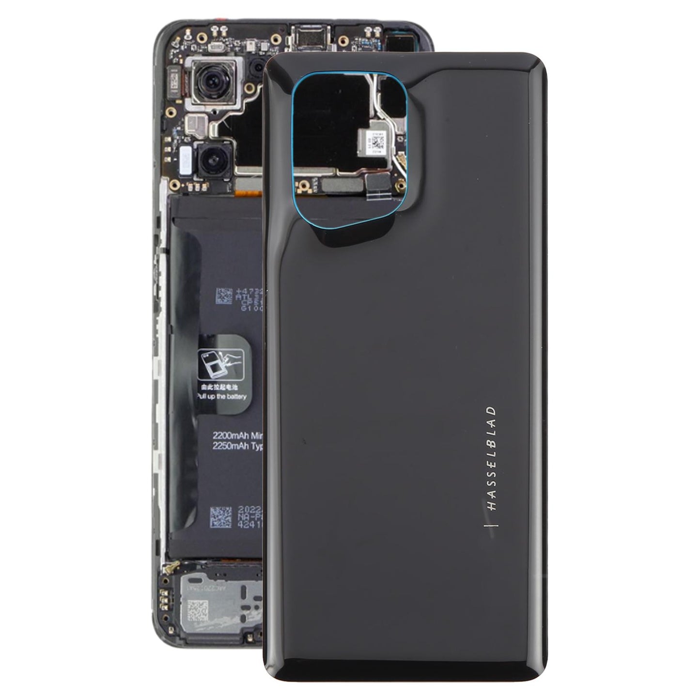 For-OPPO-Find-X5-OEM-Battery-Back-Cover(Black)