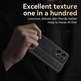 For-OPPO-Find-N-SULADA-All-inclusive-Magnetic-Snap-Flip-Leather-Phone-Case(Black)