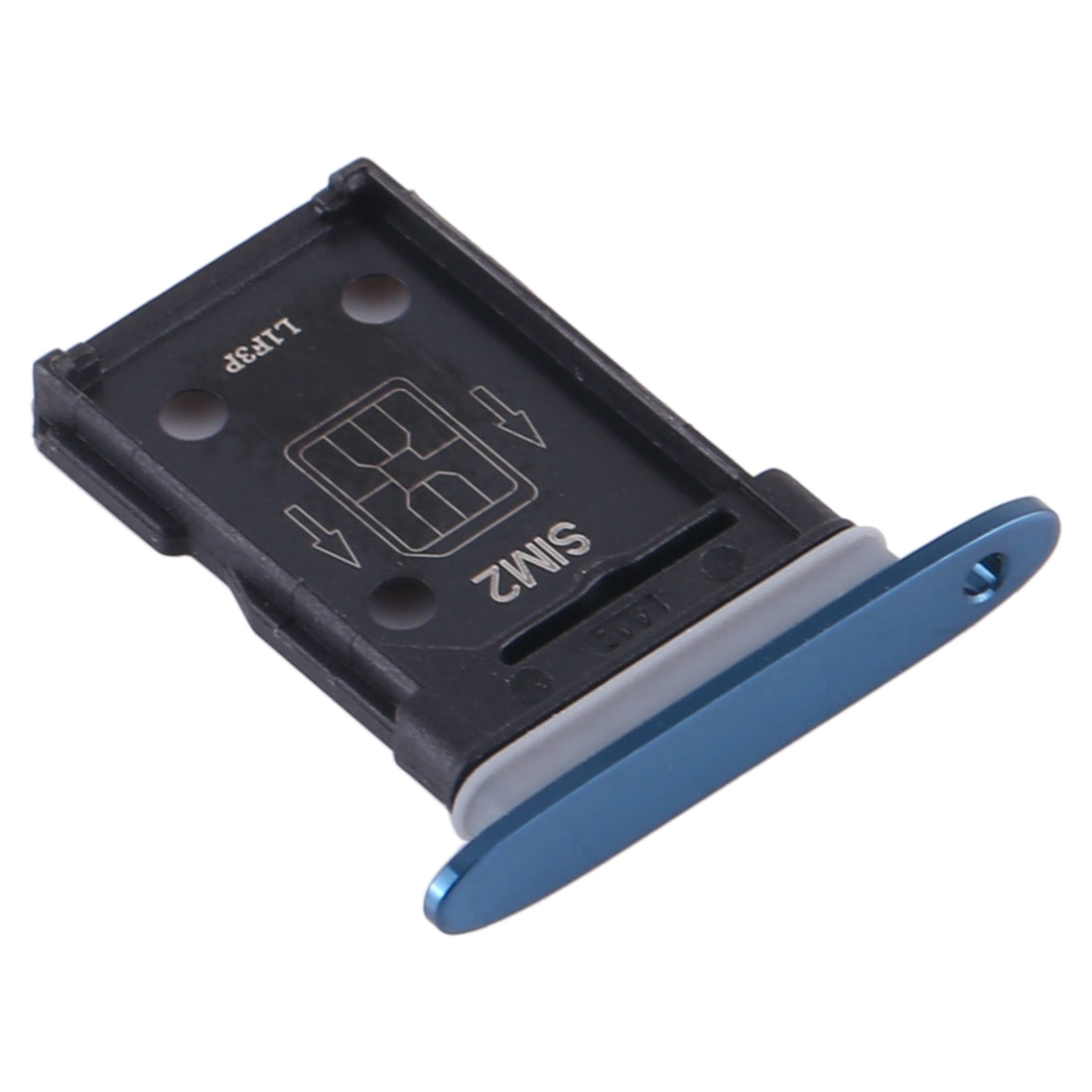 For-OPPO-Find-X2-SIM-Card-Tray-+-SIM-Card-Tray-(Blue)