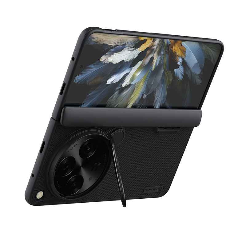 For-OPPO-Find-N3/OnePlus-Open-NILLKIN-Frosted-Prop-PC-+-TPU-Phone-Case(Black)