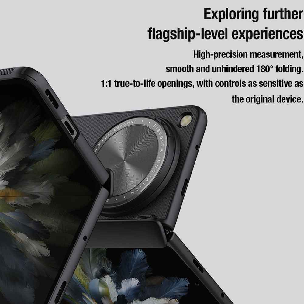 For-OPPO-Find-N3/OnePlus-Open-NILLKIN-Frosted-Prop-PC-+-TPU-Phone-Case(Black)