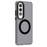 For-OPPO-K12-5G-Candy-Magsafe-PC-Hybrid-TPU-Phone-Case(Black)