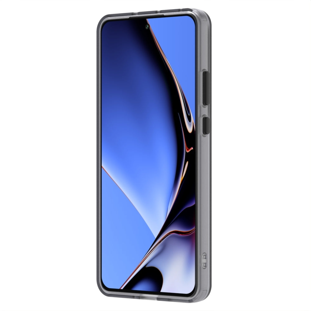 For-OPPO-K12-5G-Candy-Magsafe-PC-Hybrid-TPU-Phone-Case(Black)