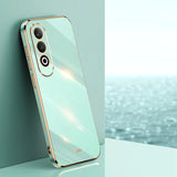 For-OPPO-K12-XINLI-Straight-Edge-6D-Electroplate-TPU-Phone-Case(Mint-Green)