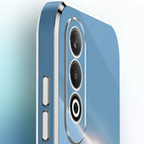 For-OPPO-K12-XINLI-Straight-Edge-6D-Electroplate-TPU-Phone-Case(Mint-Green)
