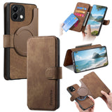 For-OPPO-K12s-/-K13x-/-K13-CaseNeo-MagSafe-RFID-Anti-theft-Retro-Leather-Phone-Case(Brown)