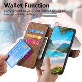 For-OPPO-K12s-/-K13x-/-K13-CaseNeo-MagSafe-RFID-Anti-theft-Retro-Leather-Phone-Case(Brown)