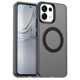 For-OPPO-K13-5G-Candy-Magsafe-PC-Hybrid-TPU-Phone-Case(Black)