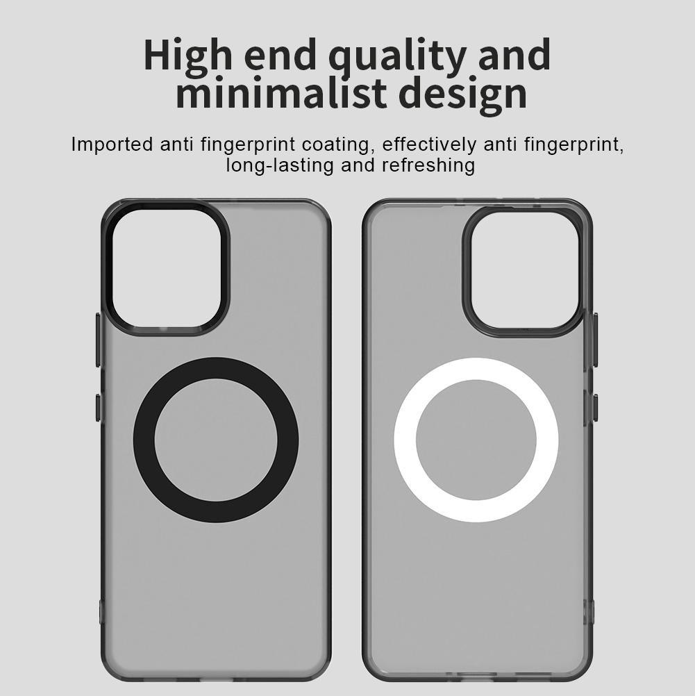 For-OPPO-K13-5G-Candy-Magsafe-PC-Hybrid-TPU-Phone-Case(Black)