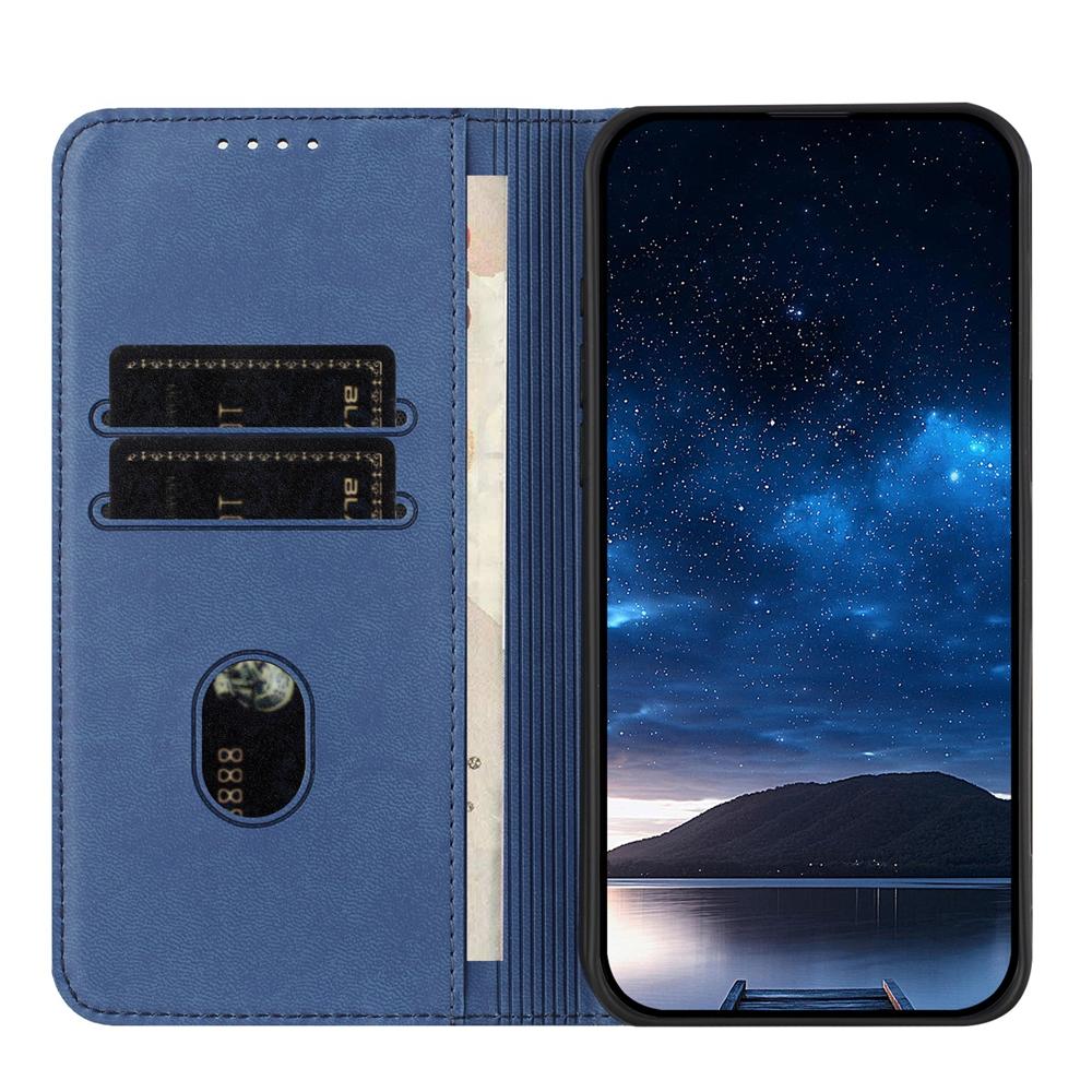 For-OPPO-K13-5G-Strong-Magnetic-Frosted-Flip-Leather-Phone-Case(Royal-Blue)