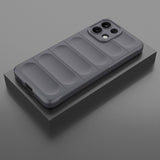 For-OPPO-K13-5G-Magic-Shield-TPU-+-Flannel-Phone-Case(Dark-Grey)