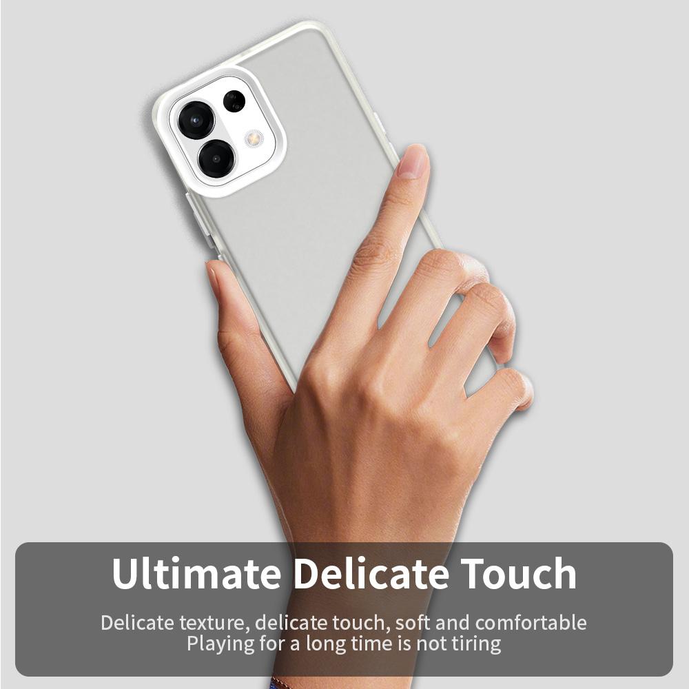For-OPPO-K13-5G-Candy-PC-Hybrid-TPU-Shockproof-Phone-Case(White)