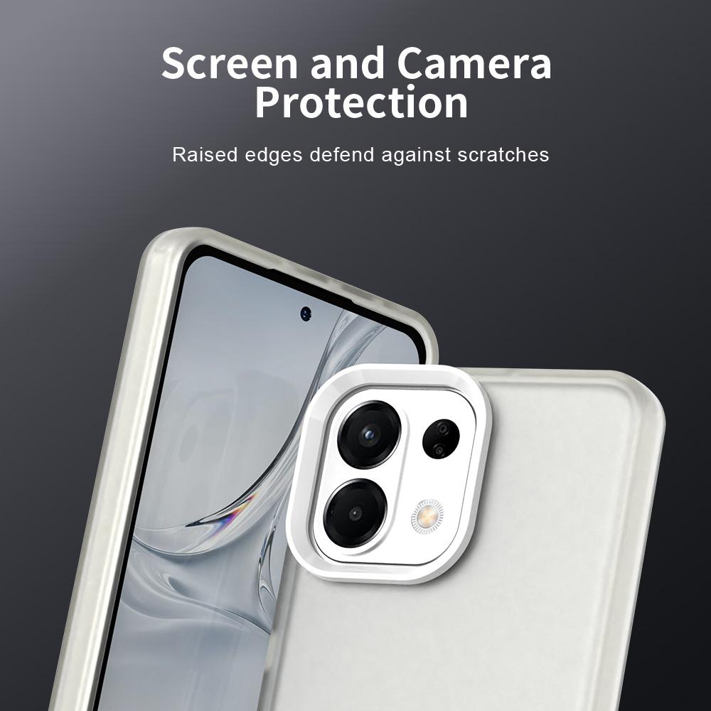 For-OPPO-K13-5G-Candy-PC-Hybrid-TPU-Shockproof-Phone-Case(White)