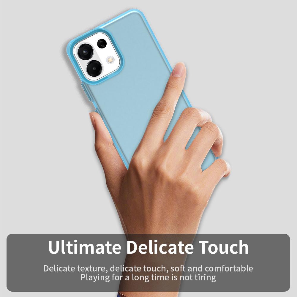 For-OPPO-K13-5G-Candy-PC-Hybrid-TPU-Shockproof-Phone-Case(Blue)